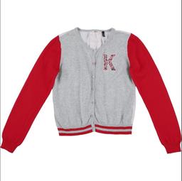 IKKS , 10 Ans gilet gris, rose