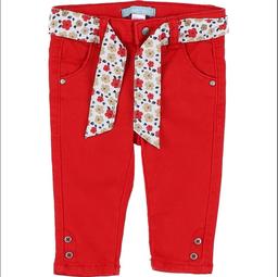 OBAïBI ,  3 Mois pantalon rouge