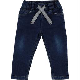 PETIT BATEAU , 6 Mois pantalon bleu