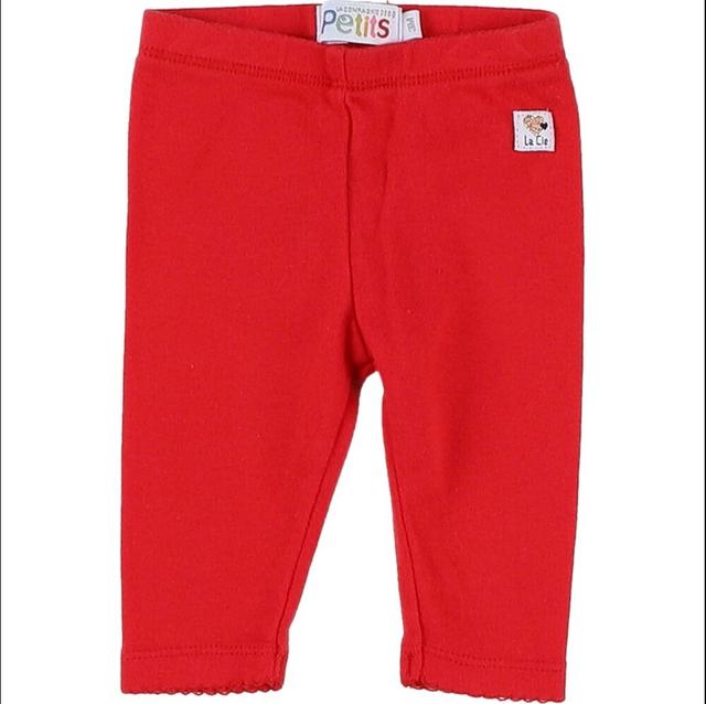 LA COMPAGNIE DES PETITS ,  3 Mois leggings rouge