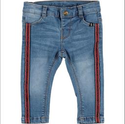 LULUCASTAGNETTE , 12 Mois pantalon bleu