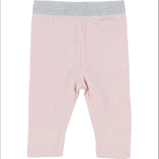 Z ,  3 Mois leggings rose, argent