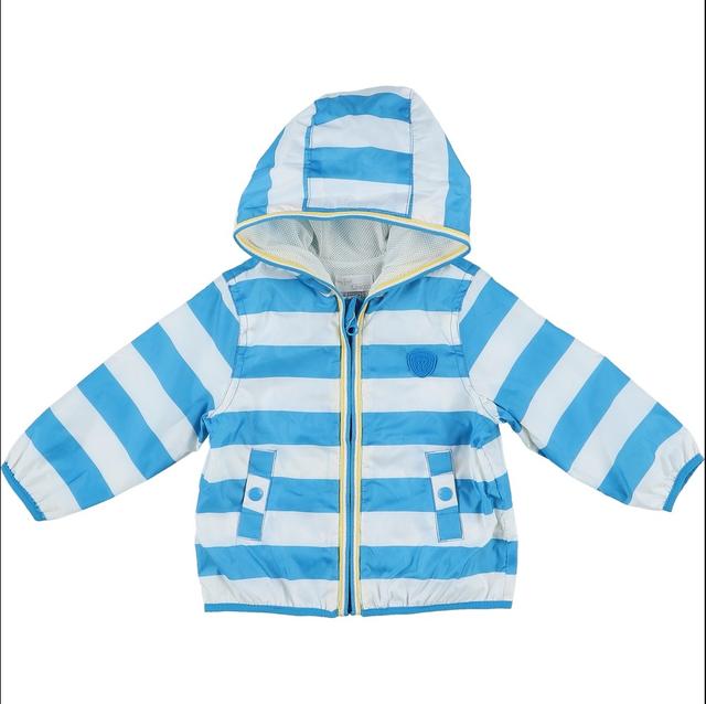 CHICCO - Blouson léger coupe vent bleu, blanc - 12 Mois