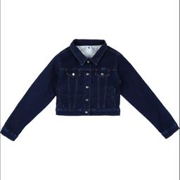 PETIT BATEAU - Veste denim bleu - 10 Ans