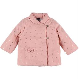 SERGENT MAJOR - Manteau rose, doré - 18 Mois