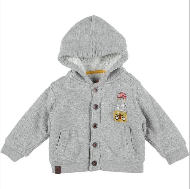 LA COMPAGNIE DES PETITS - Veste/Sweat gris - 12 Mois