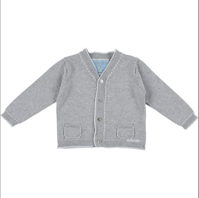 TARTINE ET CHOCOLAT - Gilet gris - 18 Mois