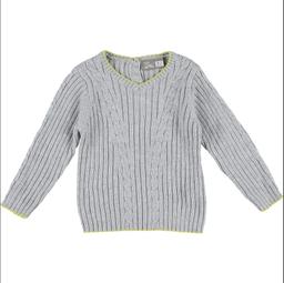 DPAM - Pull gris, jaune - 6 Mois