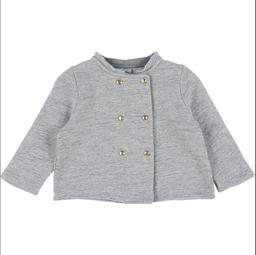 PETIT BATEAU - Sweat gris - 18 Mois