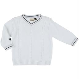 IKKS - Pull blanc - 6 Mois