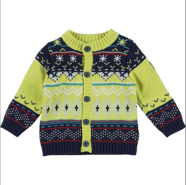 LA COMPAGNIE DES PETITS - Gilet multicolore - 6 Mois