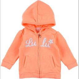 LULUCASTAGNETTE - Sweat orange - 6 Mois