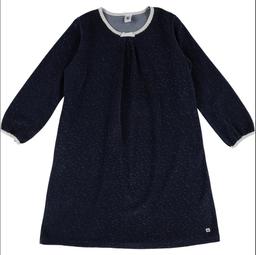 PETIT BATEAU - Chemise de nuit bleu, argent - 12 Ans