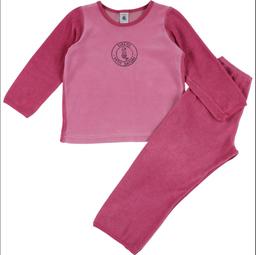 PETIT BATEAU - Pyjama rose - 5 Ans