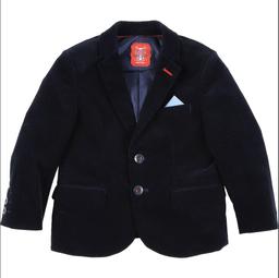 SERGENT MAJOR - Veste velours bleu - 4 Ans