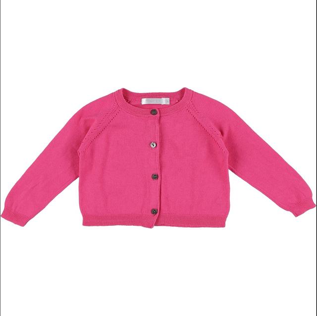 TROIZENFANTS - Gilet rose - 12 Mois