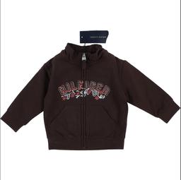 TOMMY HILFIGER - Sweat marron - 9 Mois