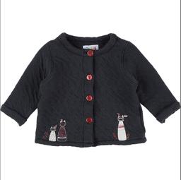 LA COMPAGNIE DES PETITS - Gilet sweat anthracite - 3 Mois