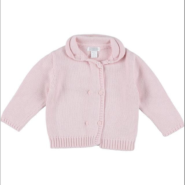 OBAÏBI - Gilet rose - 6 Mois