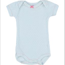 PETIT BATEAU - Body bleu - 3 Mois