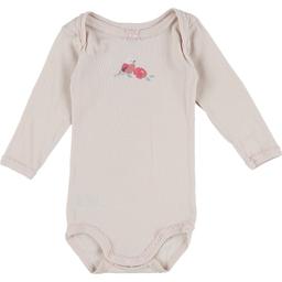 PETIT BATEAU - Body rose - 6 Mois