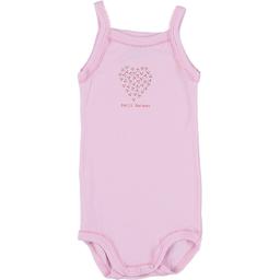 PETIT BATEAU - Body rose - 12 Mois