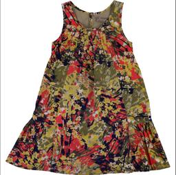 JEAN BOURGET - Robe multicolore - 6 Ans