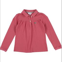 LACOSTE - Polo rose - 8 Ans