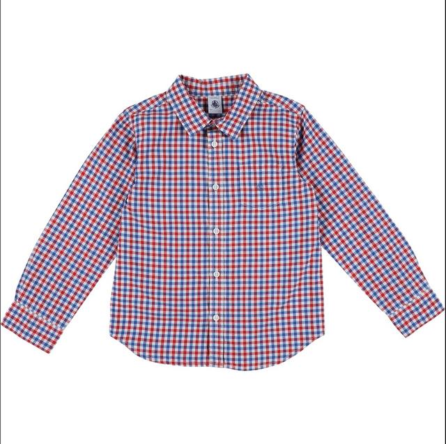 PETIT BATEAU - Chemise multicolore - 6 Ans