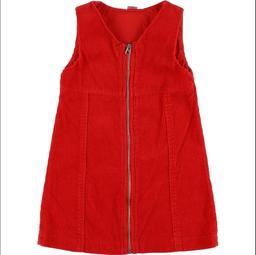 Z - Robe velours rouge - 3 Ans