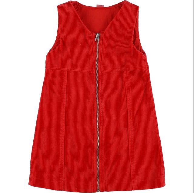 Z - Robe velours rouge - 3 Ans