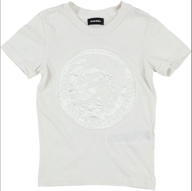 DIESEL - T-shirt blanc cassé - 3 Ans