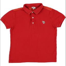 PAUL SMITH - Polo rouge, orange - 10 Ans