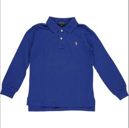 RALPH LAUREN - Polo bleu - 6 Ans