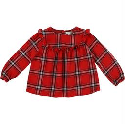 VERTBAUDET - Blouse rouge - 5 Ans