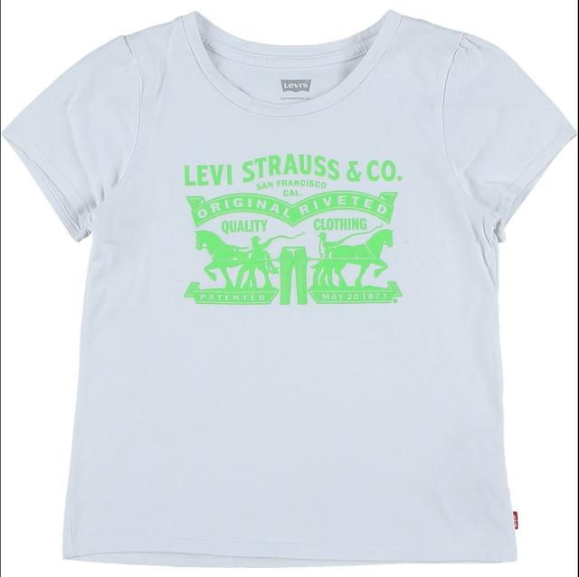 LEVI'S - T-shirt blanc, vert - 14 Ans