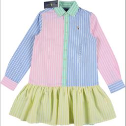 RALPH LAUREN - Robe multicolore - 7 Ans