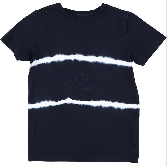 MONOPRIX KIDS - T-shirt bleu, blanc - 10 Ans