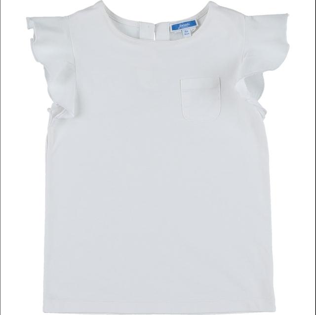 JACADI - T-Shirt blanc - 6 Ans