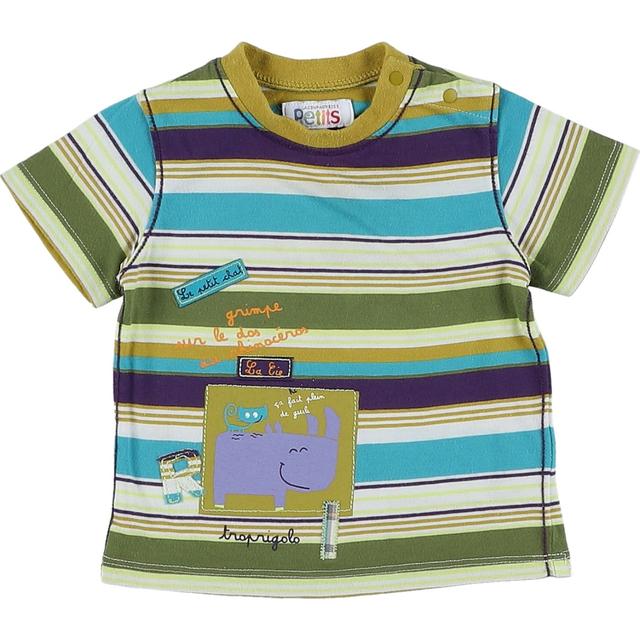 LA COMPAGNIE DES PETITS - T-shirt multicolore - 9 Mois