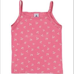 PETIT BATEAU - Maillot de corps rose - 6 Ans