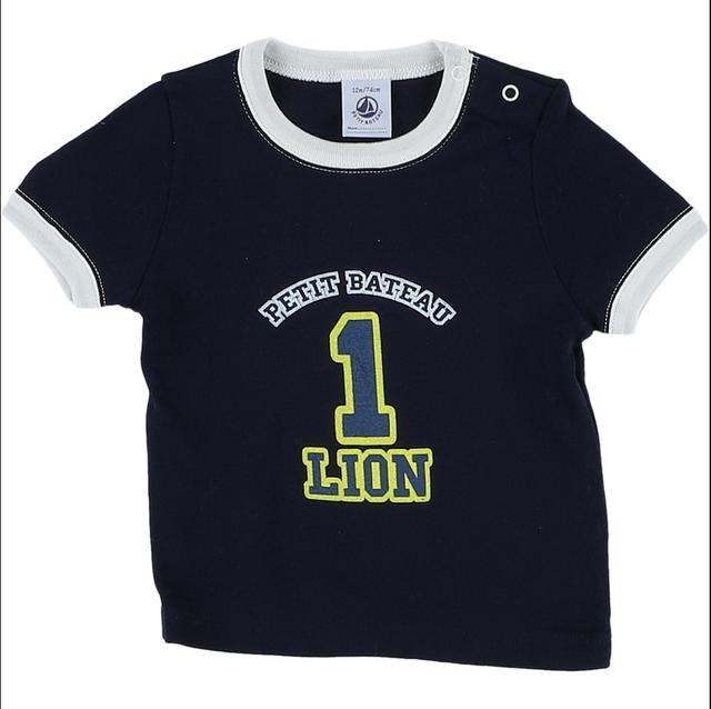 PETIT BATEAU - T-shirt multicolore - 12 Mois