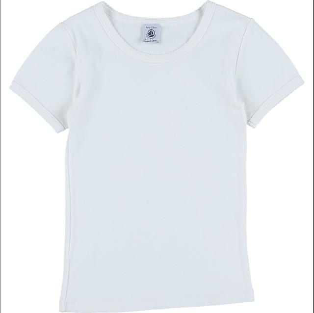 PETIT BATEAU - Maillot de corps blanc - 8 Ans