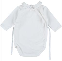 JACADI - T-shirt/body blanc, bleu - 3 Mois