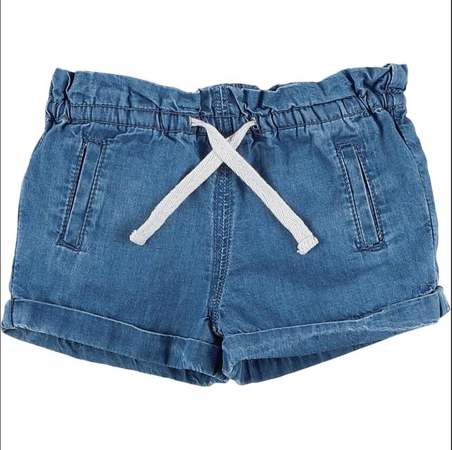 BOUT'CHOU - Short bleu - 6 Mois