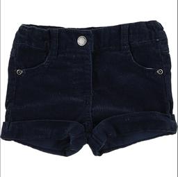 VERTBAUDET - Short velours bleu - 3 Mois