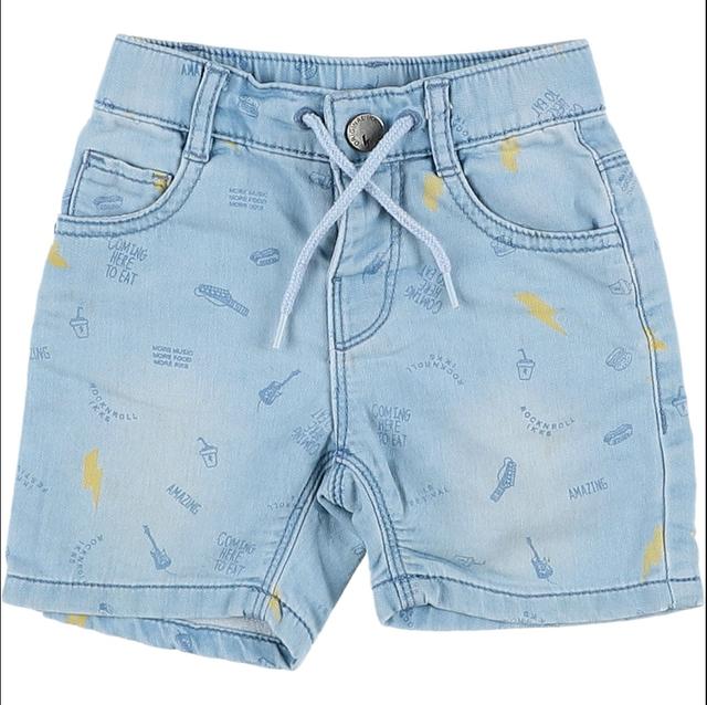 IKKS - Short bleu, jaune - 18 Mois