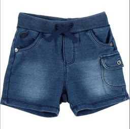 BOBOLI - Short bleu - 12 Mois