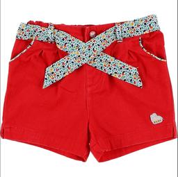 SERGENT MAJOR - Short rouge - 18 Mois