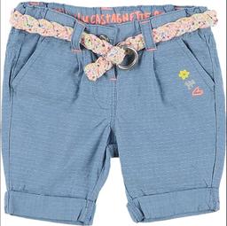 LULUCASTAGNETTE - Short bleu - 3 Mois